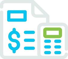 Budgeting Creative Icon Design vector