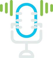 Audio Streaming Creative Icon Design vector