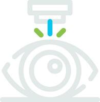 Laser Vision Correction Creative Icon Design vector