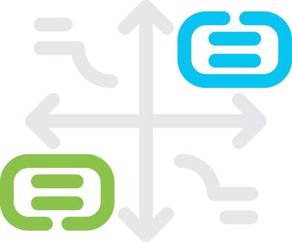 cuadrícula matriz creativo icono diseño vector