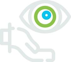 Primary Eye Care Creative Icon Design vector