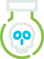 Poison Creative Icon Design vector