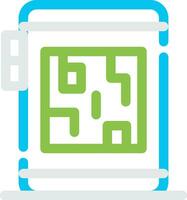 diseño de icono creativo de código qr vector