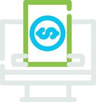 Crowdfunding Platform Creative Icon Design vector