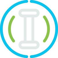 Accurate Info Creative Icon Design vector