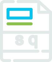 sq Creative Icon Design vector