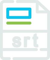 srt Creative Icon Design vector