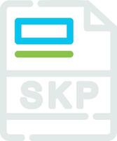 SKP Creative Icon Design vector