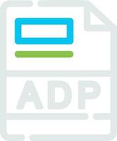 ADP Creative Icon Design vector