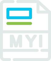 MYI Creative Icon Design vector