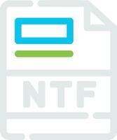 NTF Creative Icon Design vector