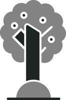 aceituna árbol vector icono