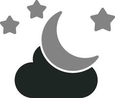 Moon Vector Icon