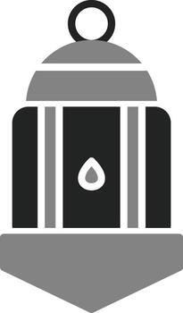 icono de vector de linterna