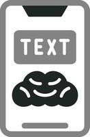Text Vector Icon