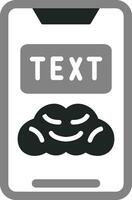 Text Vector Icon