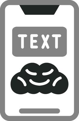 Text Vector Icon