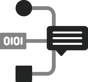 Natural Language Processing Vector Icon