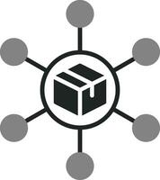 Distribution Center Vector Icon