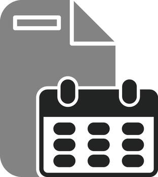 icono de vector de documento