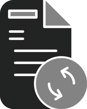 icono de vector de documento
