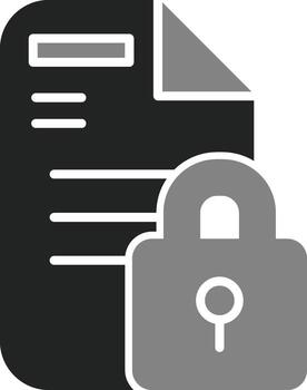 Secure Folder Vector Icon