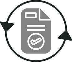 icono de vector de documento