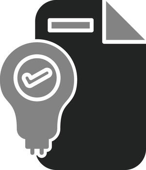 icono de vector de documento