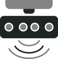 Motion Sensor Vector Icon
