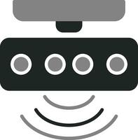 Motion Sensor Vector Icon