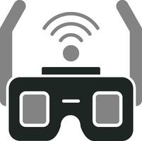 Smart Glasses Vector Icon