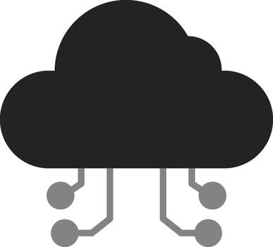 Cloud Computing Vector Icon
