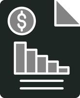 Financial Report Vector Icon