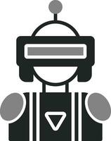 icono de vector de robot