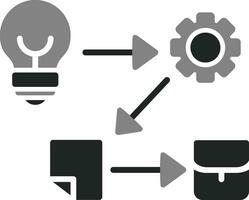 Process Vector Icon