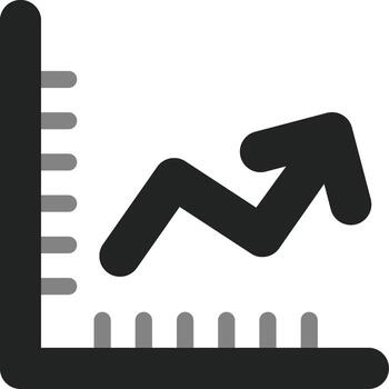 Graph Vector Icon