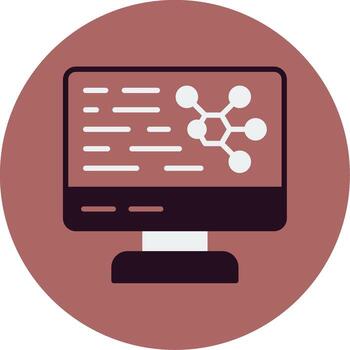 Computer Vector Icon