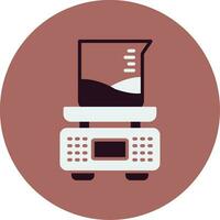 Chemical Weight Vector Icon