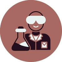 Scientist Vector Icon