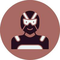 Superhero Vector Icon