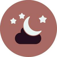 Moon Vector Icon