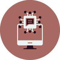 Artificial Intelligence Vector Icon