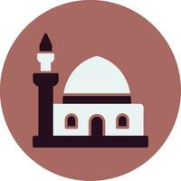 The Prophets Mosque Vector Icon