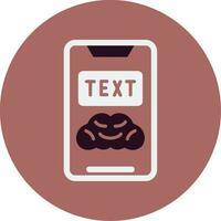 Text Vector Icon
