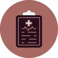 Medical Report Vector Icon