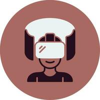 Augmented Reality Vector Icon