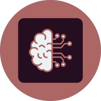 Artificial Intelligence Vector Icon