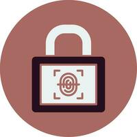 Fingerprint Vector Icon