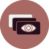 Depth Perception Vector Icon