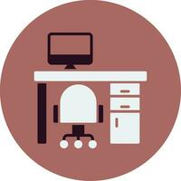 Workplace Vector Icon